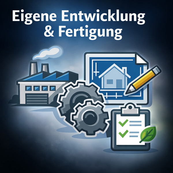 Eigene Entwicklung & Fertigung